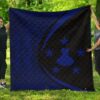 Austral Islands Flag Polynesian Premium Quilt  Circle Style  04 J2  Quilt